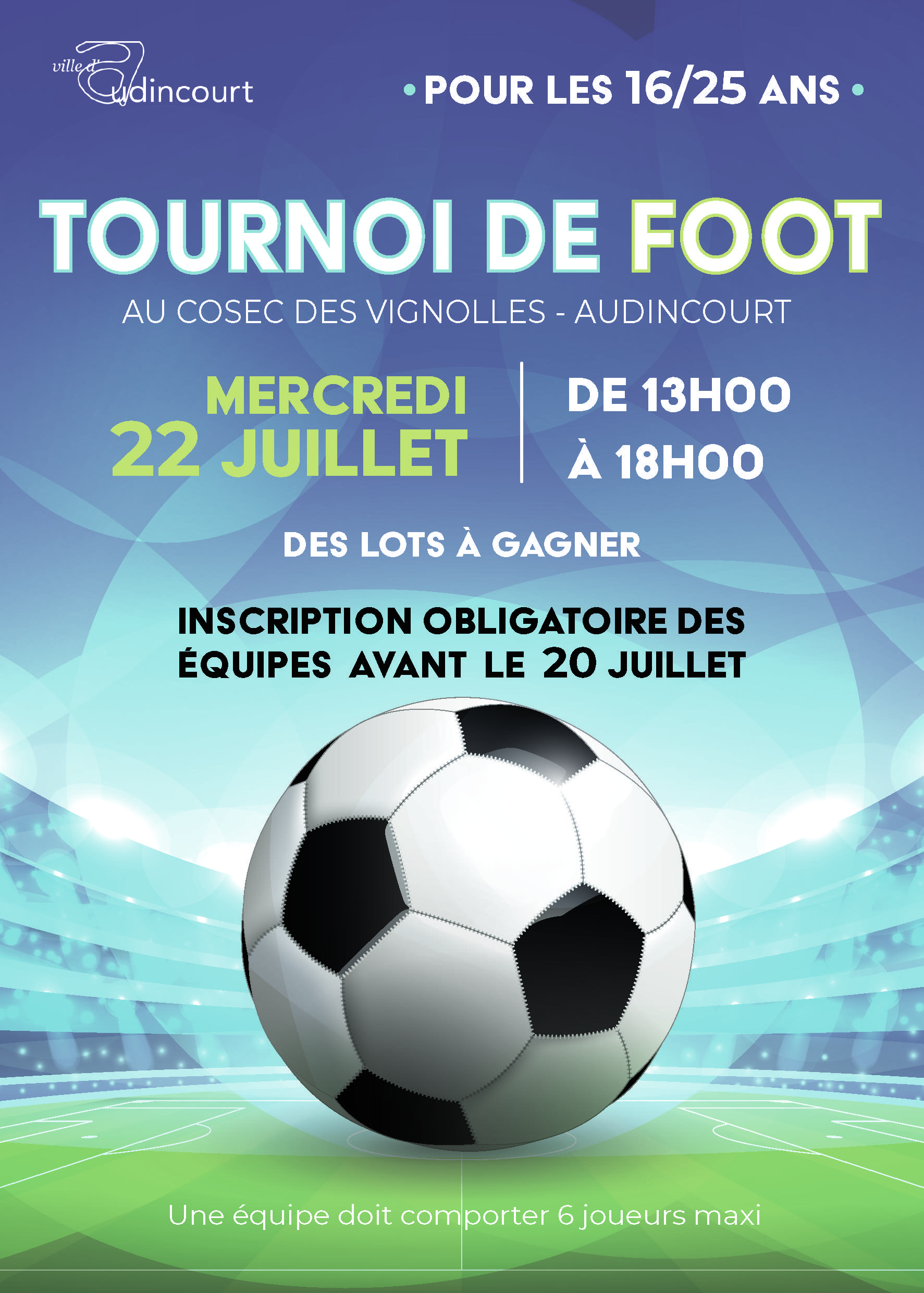 You are currently viewing Les Jeunes S’affrontent lors du Tournoi de Football!